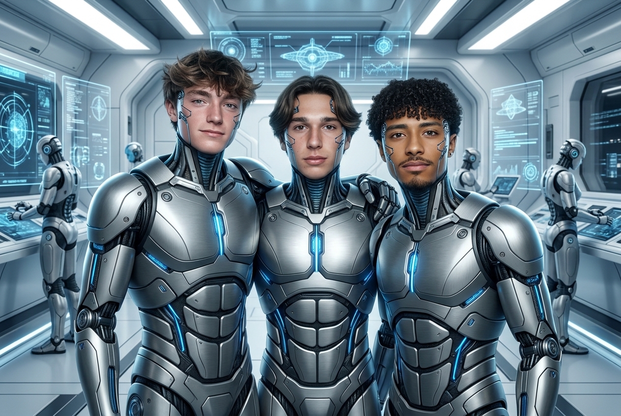 Transformation IA Futuriste